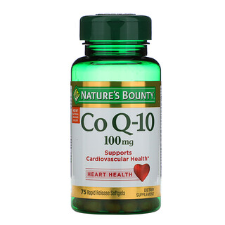 Nature's Bounty, Co Q-10, 100 mg, 75 gélules à libération rapide
