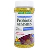 Nature's Bounty, Probiotic Gummies, 4 Billion, Delicious Fruit Flavors, Pineapple, Raspberry & Orange, 60 Gummies
