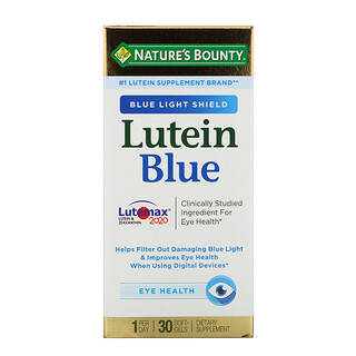 Nature's Bounty, ليوتين أزرق، 30 حبة هلامية