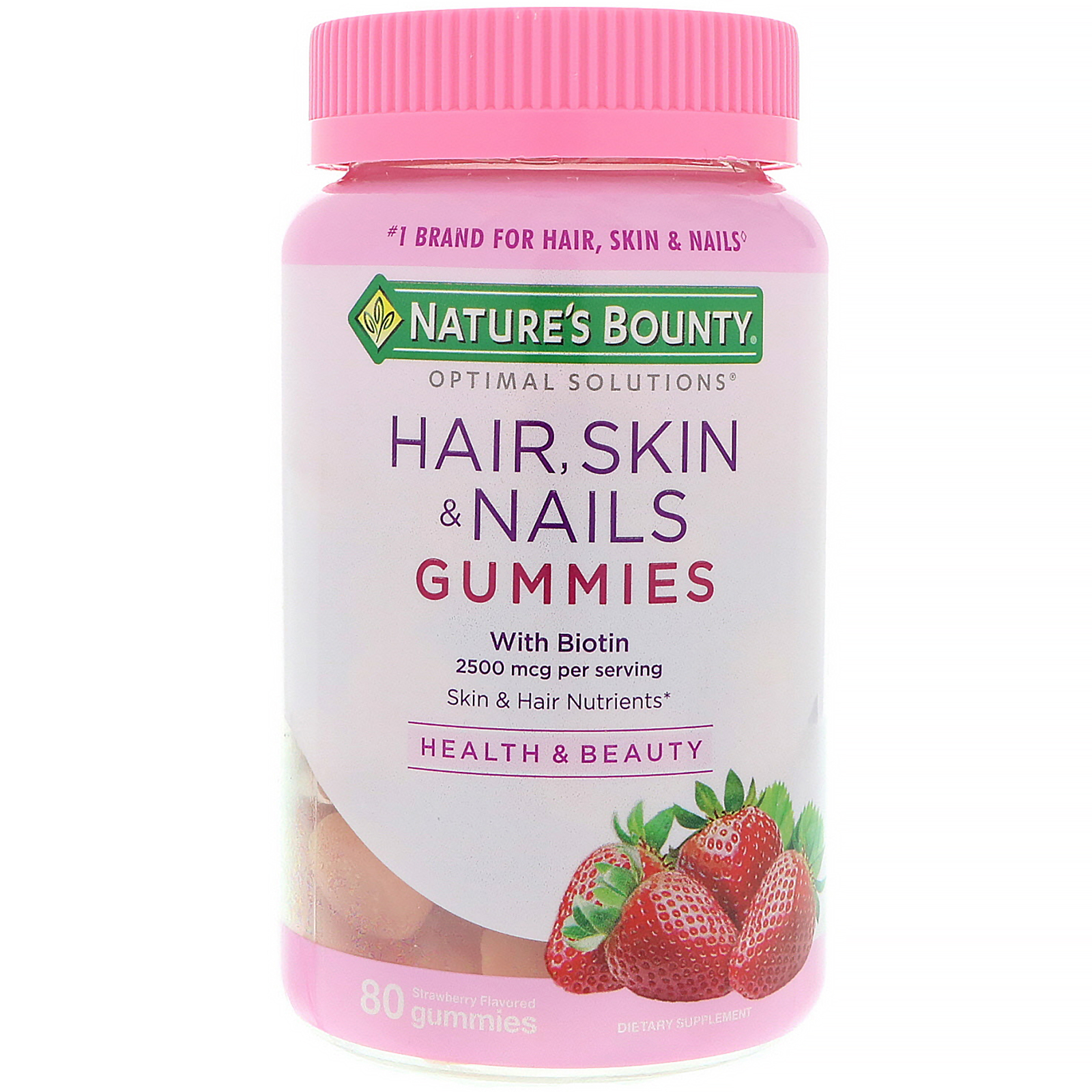 Natures Bounty Optimal Solutions Hair Skin Nails With