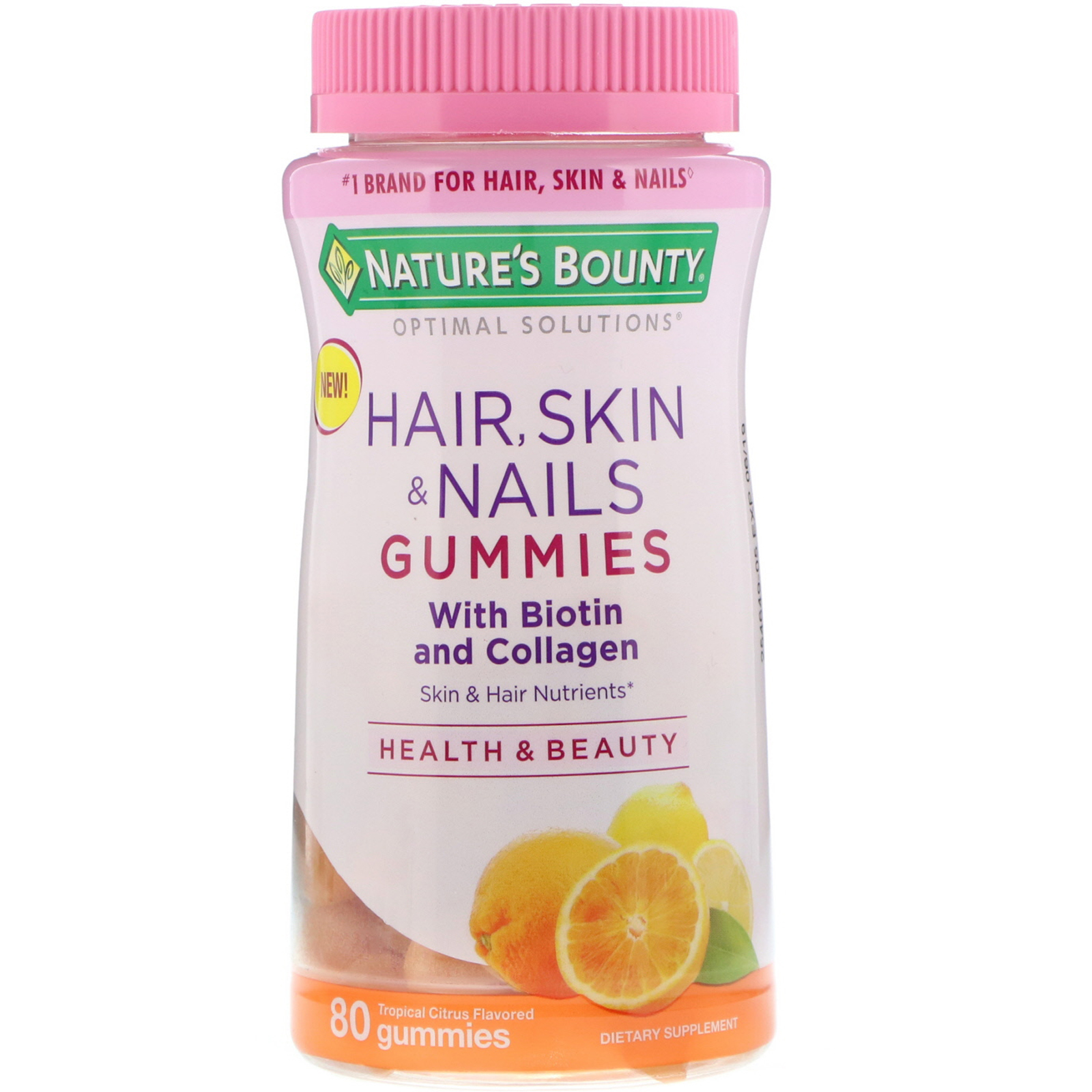 Nature's Bounty, Optimal Solutions, Hair, Skin, & Nails ...