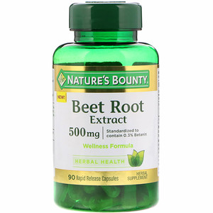 Отзывы о Натурес Баунти, Beet Root Extract, 500 mg, 90 Rapid Release Capsules