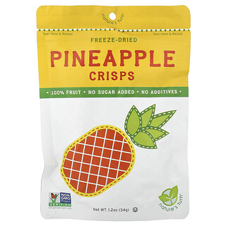 Nature's Turn, Freeze-Dried Pineapple Crisps, 1.2 oz (34 g)