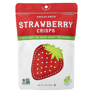 Nature's Turn, Freeze-Dried Strawberry Crisps, 1.2 oz (34 g)