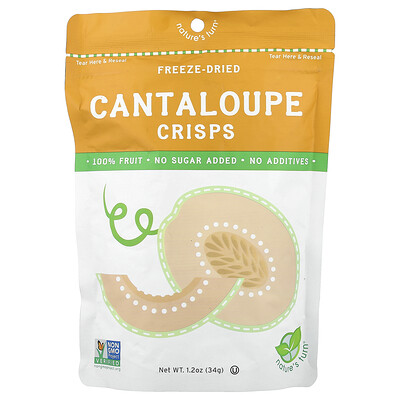 Nature's Turn, Cantalupo crocante liofilizado, 34 g (1,2 oz)