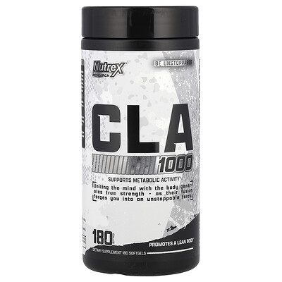 Product Image for Nutrex Research, CLA 1000, 1,000 mg, 180 Softgels
