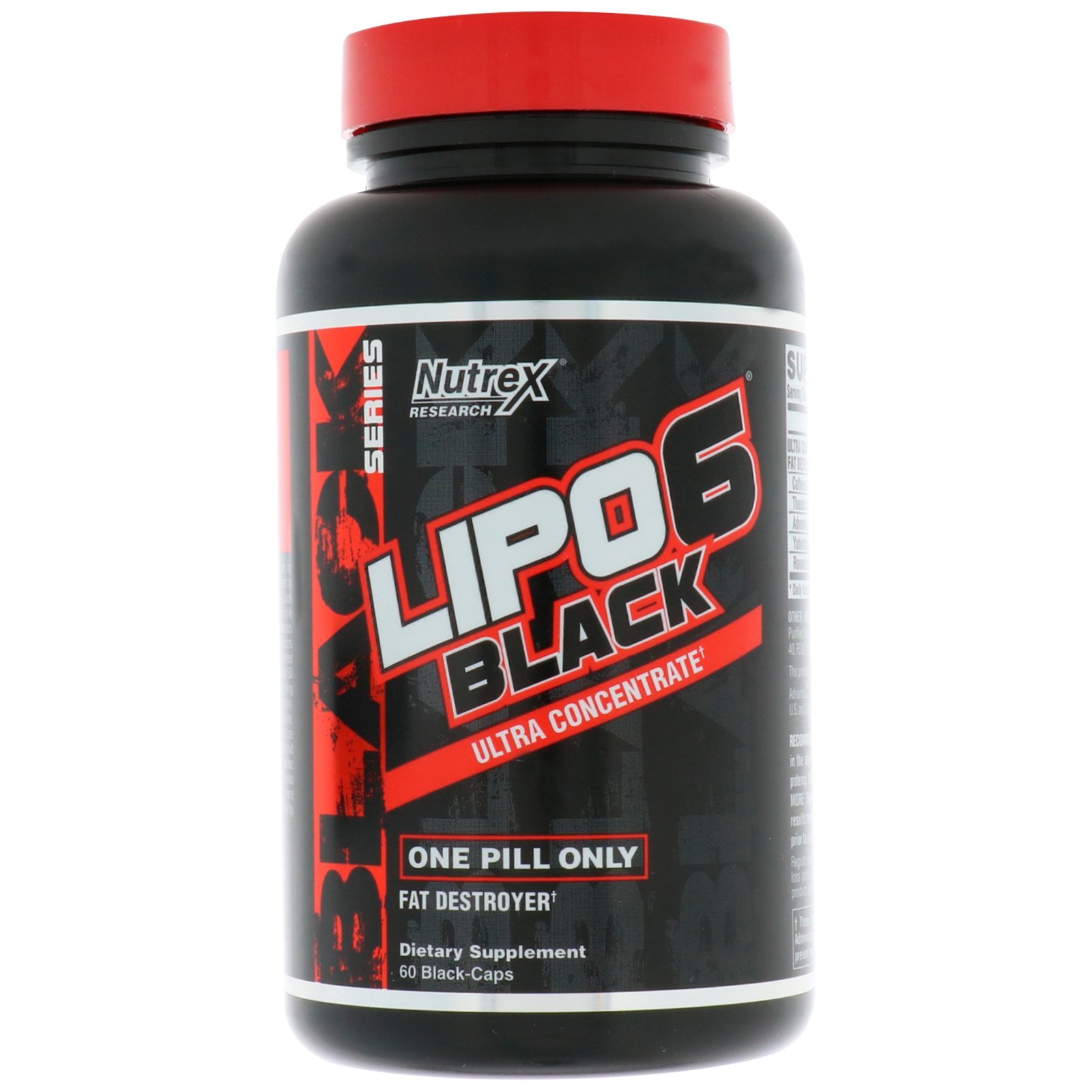 Lipo 6 Black Ultra Concentrat, Nutrex, 60 capsule