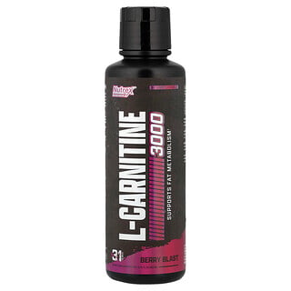 Nutrex Research, L-karnitin 3000, bæreksplosjon, 465 ml
