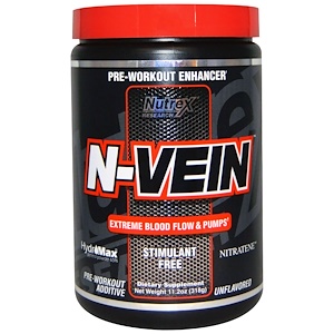 Отзывы о Нутрекс Ресерч Лаб, N-Vein, Pre-Workout Enhancer, Unflavored, 11.2 oz (318 g)
