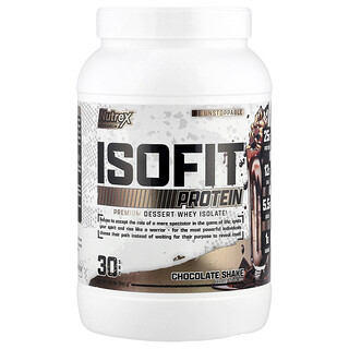 Nutrex Research, Proteína IsoFit®, Batido de chocolate, 993 g (2,19 lb)