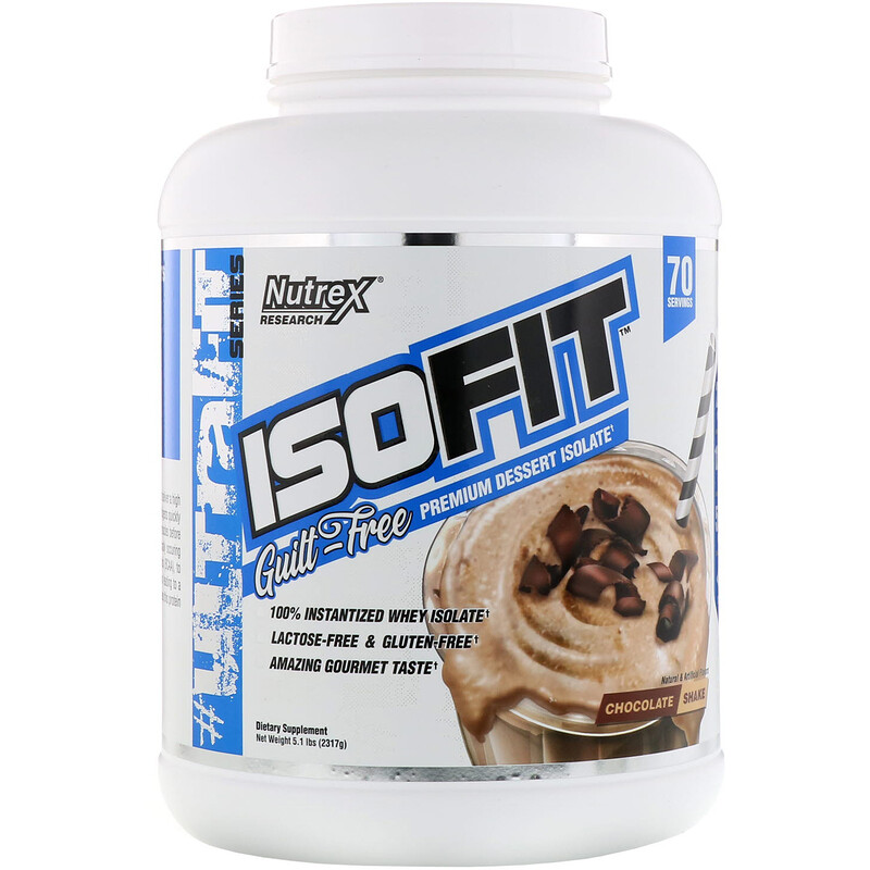 Nutrex Research Isofit Chocolate Shake 5 Lbs 2261 G Iherb