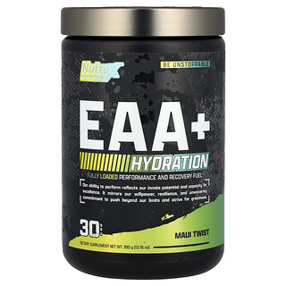 Nutrex Research, Hydratace EAA+, Maui Twist, 390 g