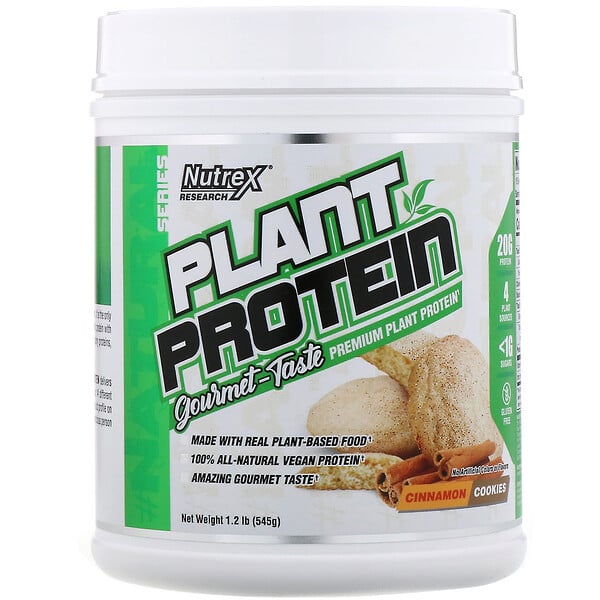 네추럴 시리즈, 식물 단백질, 시나몬 쿠키, 1.2 lb(545 g)