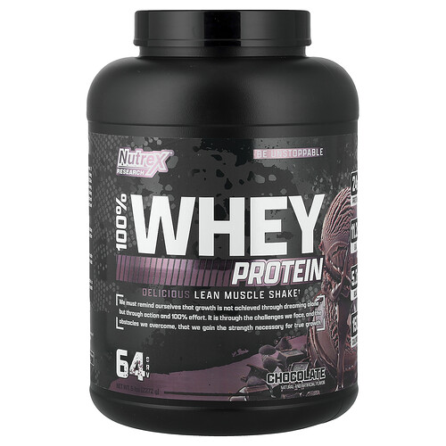 Nutrex Research, 100 % Molkenprotein, Schokolade, 2.272 g