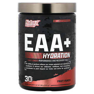 Nutrex Research, EAA+ Hydration, фруктовый пунш, 390 г (13,76 унции)
