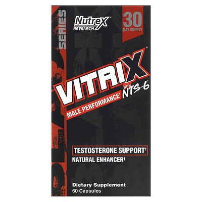 

Nutrex Research Black Series, Vitrix с NTS-6, 60 капсул