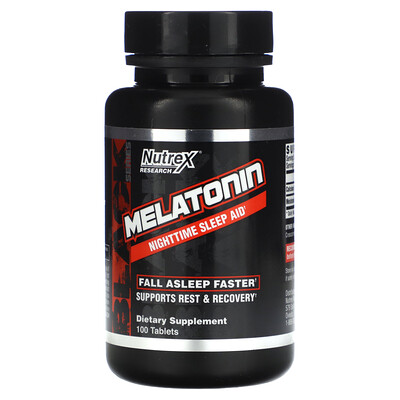 

Nutrex Research Black Series Melatonin 100 Tablets