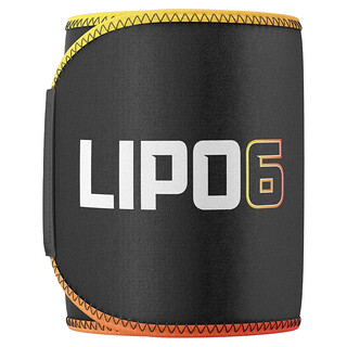 Nutrex Research, Recortador de cintura LIPO 6, Negro, 1 unidad