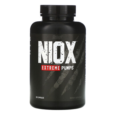 Nutrex Research Niox, Extreme Pumps, 120 Capsules