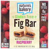 Nature's Bakery, Barra de higo libre de gluten, frambuesa, 6 paquetes dobles, 2 oz cada una
