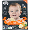 Baby Shaped Munchables, органические вафли для прорезывания зубов, сладкий картофель и тыква, 12 упаковок по 0,14 унции (4 г) каждая