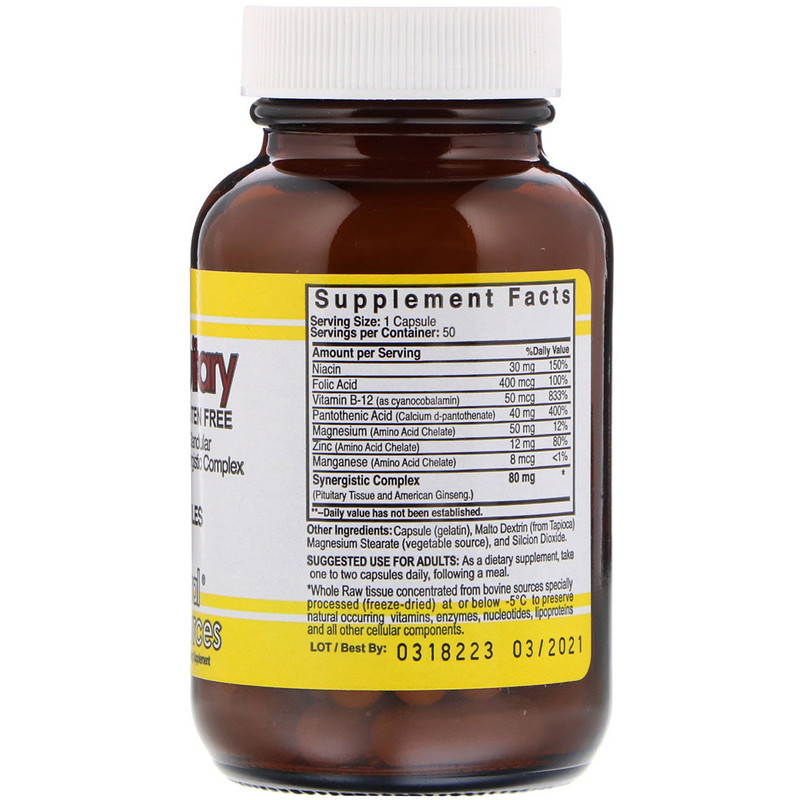 Natural Sources, Raw Pituitary, 50 Capsules iHerb