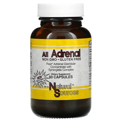 

Natural Sources All Adrenal 60 капсул