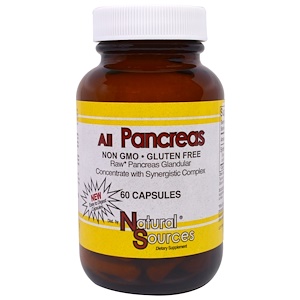 Отзывы о Натурал Соурсес, All Pancreas, 60 Capsules