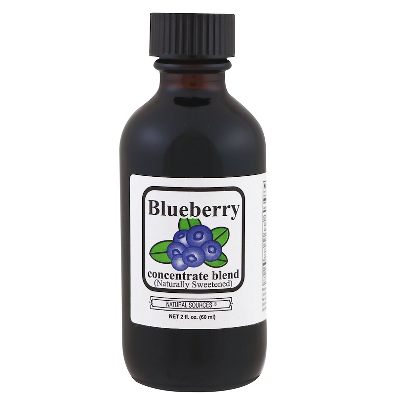 Natural Sources Blueberry Concentrate Blend 2 Fl Oz 60 Ml Iherb