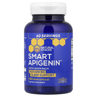 Natural Stacks, Smart Apigenin™, 120 Vegan Capsules