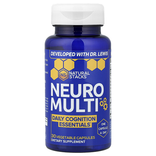 Natural Stacks, Neuro Multi™, 30 pflanzliche Kapseln