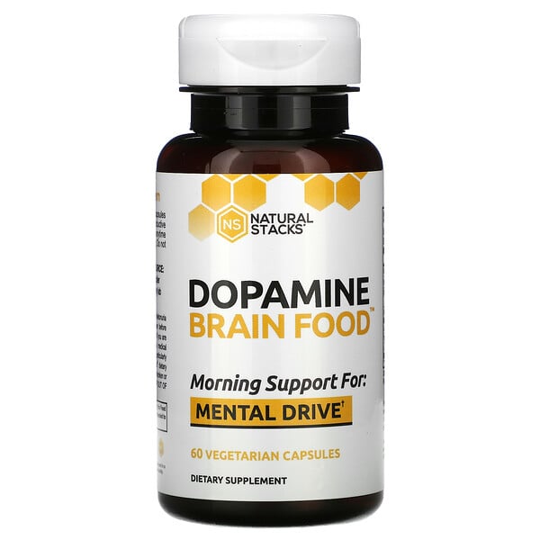 Dopamine Brain Food, 60 вегетарианских капсул