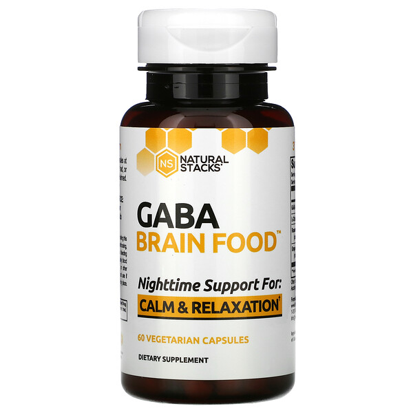 Gaba Brain Food, 60 Vegetarian Capsules
