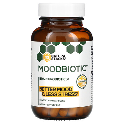 

Natural Stacks Moodbiotic 30 Vegetarian Capsules