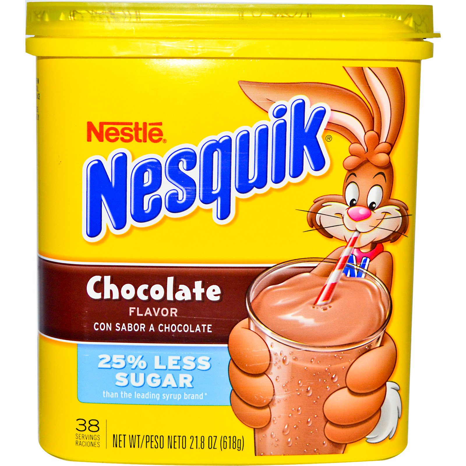 Nesquik, Nestle, Chocolate Flavor, 21.8 oz (618 g) iHerb