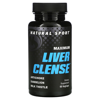 

Natural Sport Maximum Liver Clense максимальное очищение печени 60 вегетарианских капсул