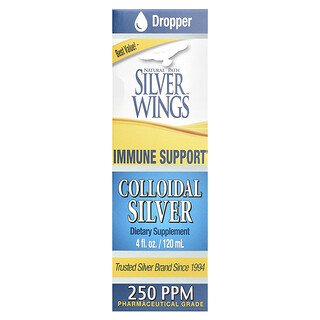 Natural Path Silver Wings, Plata coloidal, 120 ml (4 oz. líq.)