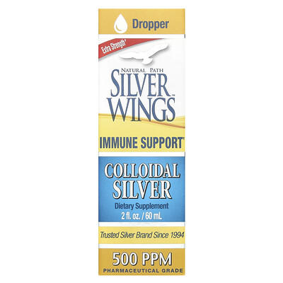 Product Image for Natural Path Silver Wings, Colloidal Silver, 2 fl oz (60 ml)