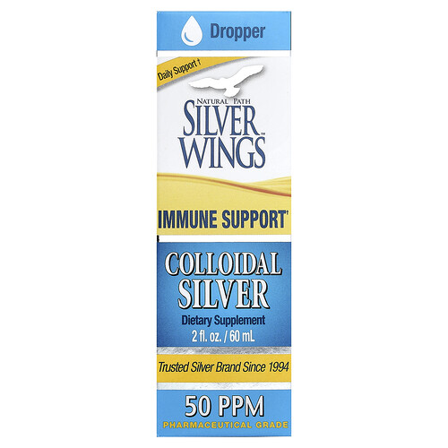 Natural Path Silver Wings, Colloidal Silver, 2 fl oz (60 ml)
