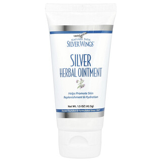 Natural Path Silver Wings, Ungüento herbal de plata, 42,5 g (1,5 oz)