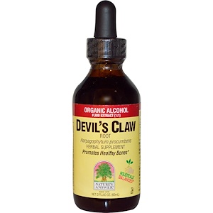 Отзывы о Натурес Ансвер, Devil's Claw, Root, Organic Alcohol Fluid Extract (1:1), 2 fl oz (60 ml)