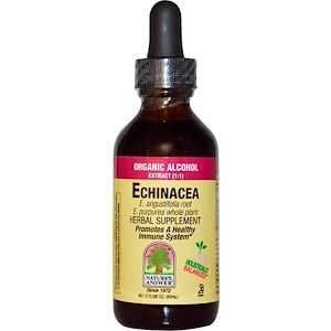 Отзывы о Натурес Ансвер, Echinacea, Organic Alcohol, 2 fl oz (60 ml)