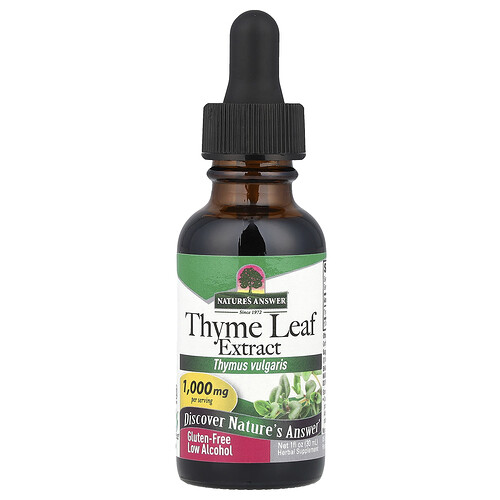 Nature's Answer Thyme Leaf Extract, 1,000 mg, 1 fl oz (30 ml)
