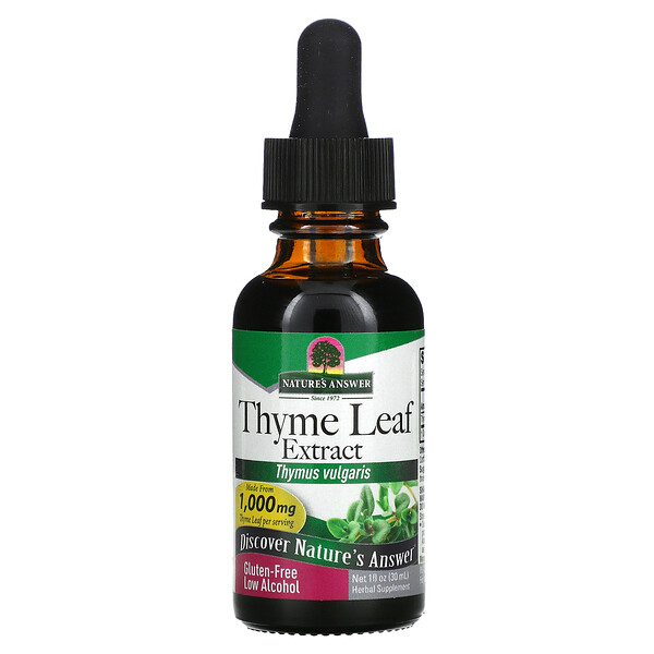 Nature's Answer, Thyme Leaf Extract, 1,000 mg, 1 fl oz (30 ml)