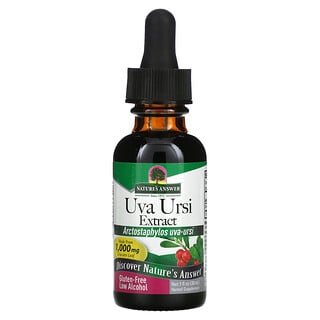 Nature's Answer, Uva Ursi Extract, Low Alcohol, 1,000 mg, 1 fl oz (30 ml)