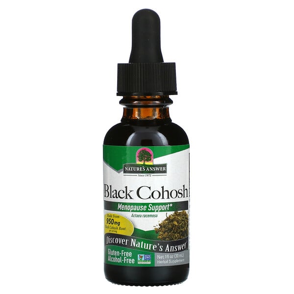 Nature's Answer, Black Cohosh, Alcohol-Free, 950 mg, 1 fl oz (30 ml)