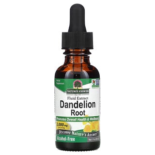 Nature's Answer, Dandelion Root, Alcohol Free, 2,000 mg, 1 fl oz (30 ml)