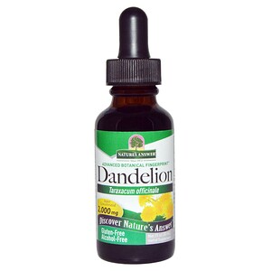 Отзывы о Натурес Ансвер, Dandelion, Alcohol Free, 2,000 mg, 1 fl oz (30 ml)