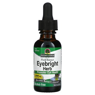 Nature's Answer, Eyebright Herb, Fluid Extract, flüssiger Gemeiner-Augentrost-Extrakt, alkoholfrei, 2.000 mg, 30 ml (1 fl. oz.)