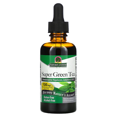 

Nature's Answer Super Green Tea Alcohol-Free 2 fl oz (60 ml)